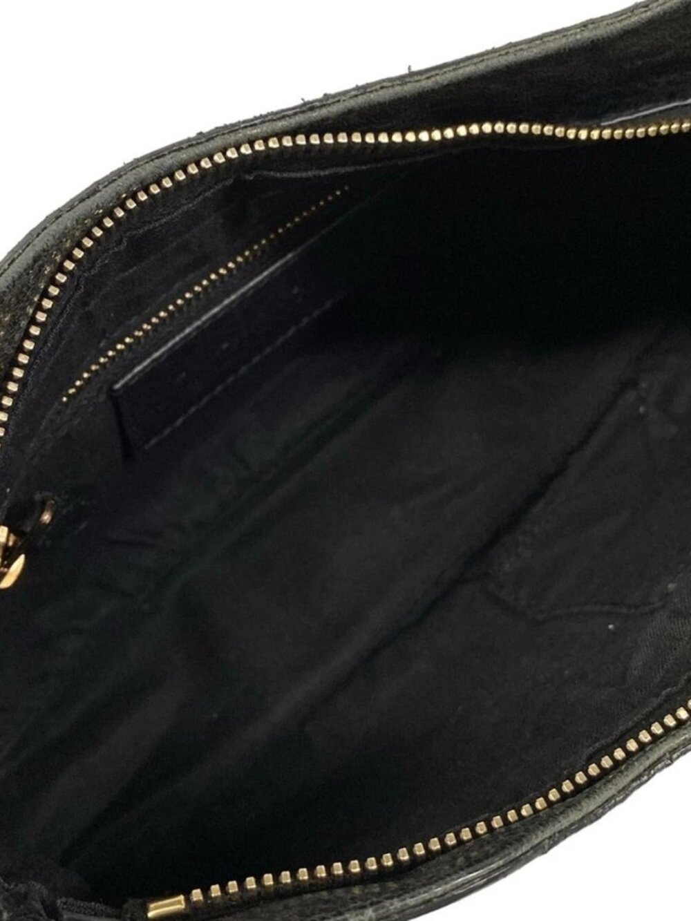 BALENCIAGA The Giant Hip 237203 Black Leather Shoulder Bag - Picture 15 of 15
